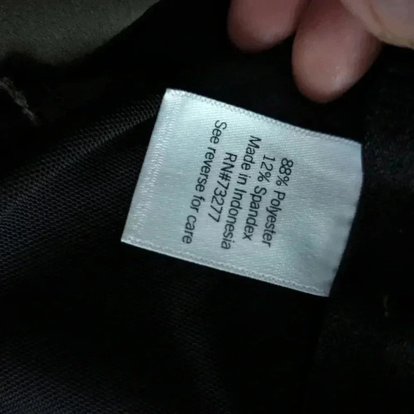 Women's Nine West Magic Waist Skinny Pants Size 14 Olive Landis (EUC) - Picture 10 of 16